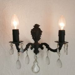 vintage French wall candle sconces