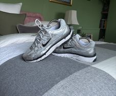 Nike P-6000 Metallic Silver White