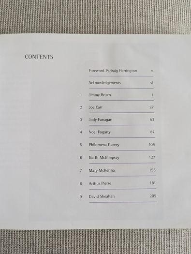 Legends in Their Spare Time - Shane O'Donoghue - Signed Irish Golf Hardback