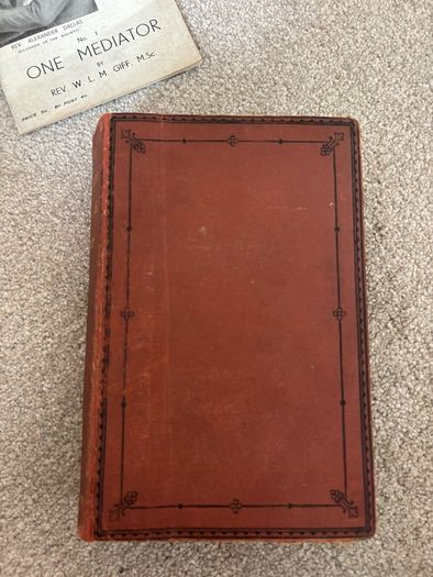 original 1873 third-edition copy of Incidents in the Life and Ministry of the Rev. Alex. R. C. Dallas, A.M