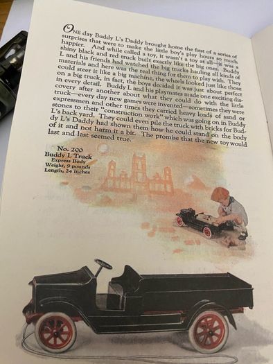 The Buddy "L" Story book
