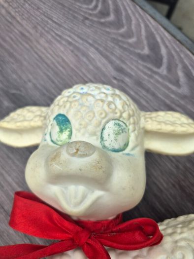 tara toys pull along lamb toy