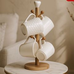 Newgrange white ceramic mugs