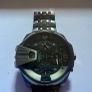 Armani Diesel Men's BAMF Gold-Tone Watch  damaged does not work for parts Image 2