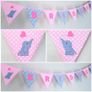 Eco-Friendly Personalised Cotton Bunting Made to Order Image 2