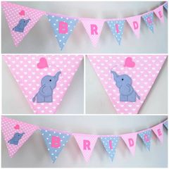 Eco-Friendly Personalised Cotton Bunting Made to Order
