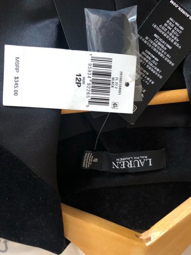 Ralph Lauren Black Tuxedo Jacket
