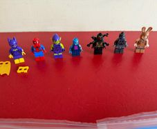 lego marvel d.c minifigures x 7