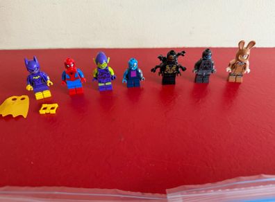lego marvel d.c minifigures x 7