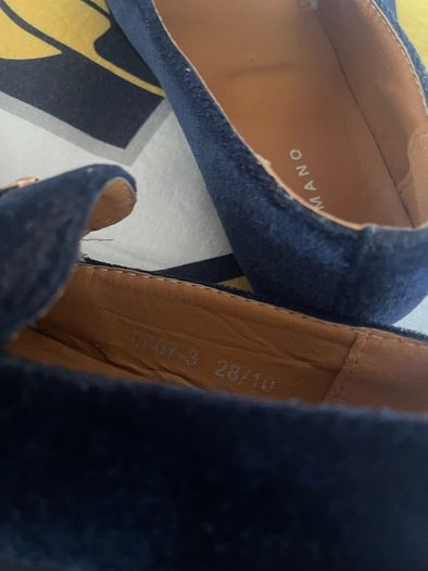 Romano boys suede shoes size 10uk/28eu