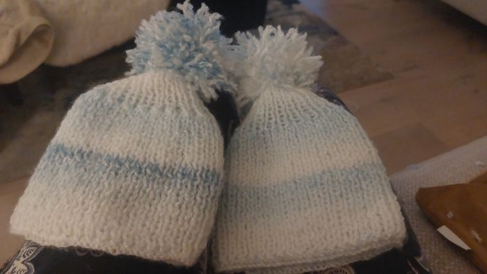 Hand knitted