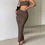Animal print Halter Top And Skirt Set, size 10 Image 5