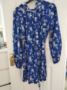 Floral shift dress
