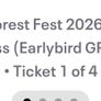 Forestfest tickets. 2# Weekend and 2#Camping Image 2