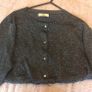 Orla Kiely Ladies Black Sparkle Lightweight Cardigan L Uk 14 includes Postage Image 7