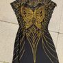 Vintage Style Butterfly Long Top Image 2