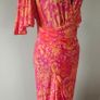 New angel sleeve wrap dress Image 2
