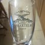 Set of 4 champagne  G.H MARTEL.& C flutes Image 2