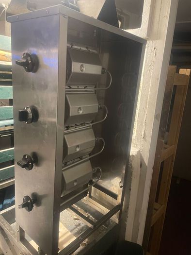 Restaurant and Grocery equipment, Pizza oven, Iranian Grill, Chargrill, Doner/Shawrma Grill, Shelves