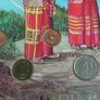Philippines vintage original coins set UNC Image 4