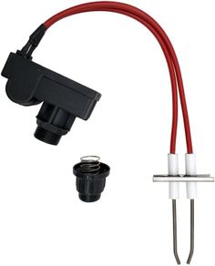 Two Exits AA Battery Igniter With Double Ignition Electrode For Catering Cooking Stove Kit Electronic Igniter Wire Length 0.24 Meter