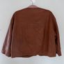 Mango leather jacket Image 7