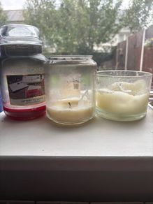 empty candle jars