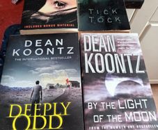 4 books by Dean Koontz