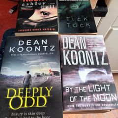 4 books by Dean Koontz