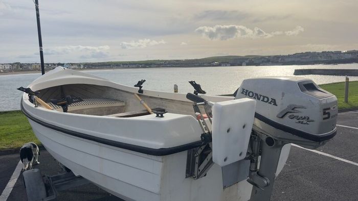 Fishing Boat with Engine