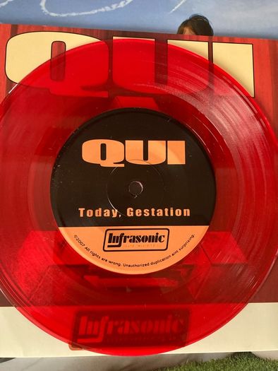 Qui (Jesus Lizard) - Today, Gestation/Freeze (7"single)