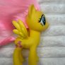 Hasbro My Little Pony Fluttershy Yellow Pink Butterfly Brushable G4 MLP 2016 Used Please see photos Image 4