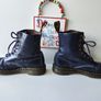 Dr Martens 1460 8 hole pascal purple ankle boots UK6.5 US8.5 EU40 Image 8