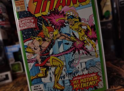 New Titans ! Issue #92 ! Lord Chaos Fights His Mother ! 1992 ! by DC Comics !