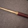 Vintage brass and wood telescope Image 2