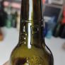 107 - Vintage Antique Green Glass Embossed Letters Bottle Saorstat Eireann Irish Free State 1922 - 1937 Image 3