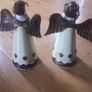 Pair of delightful Christmas Angel tealight holders Image 3