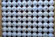 100 golf balls