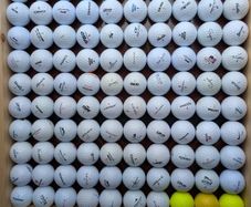 100 golf balls