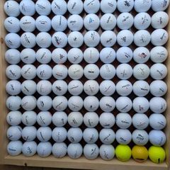 100 golf balls
