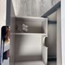 Drawer wall unit lead grey matt  500mm x 400mm Image 5
