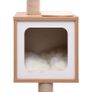 Cat Tree with Sisal Scratching Mat 129 cm Image 4