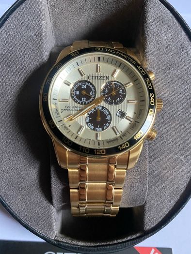 Citizen eco drive watch perpetual calendar solar power brand new