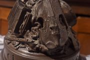Rare Bronze/resin Irish Sculpture