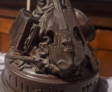 Rare Bronze/resin Irish Sculpture