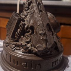 Rare Bronze/resin Irish Sculpture