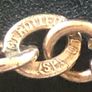 Antique 18ct rolled gold muff chain Image 4