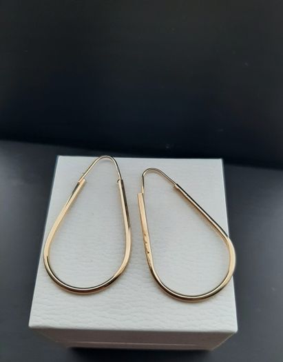 vintage gold earrings