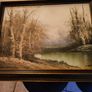 Framed ORIGINAL E.Martino Oil Painting On Board, Signed  Early 20th Century Painting Image 8