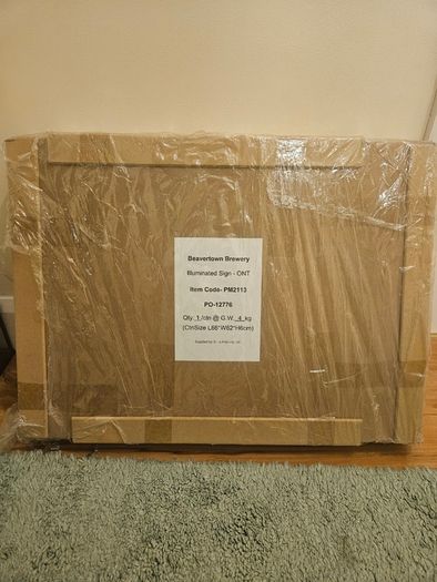 Official Beavertown Brewery Illuminated LED Wall Sign New Boxed